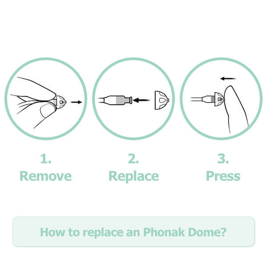 Phonak Smokey domes