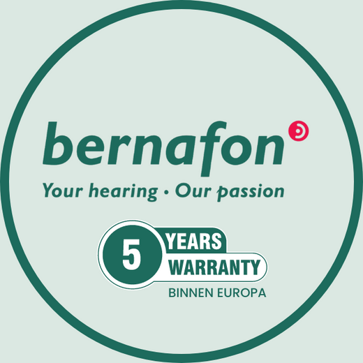 Bernafon Warranty extension from 2 to 5 years - within the EU