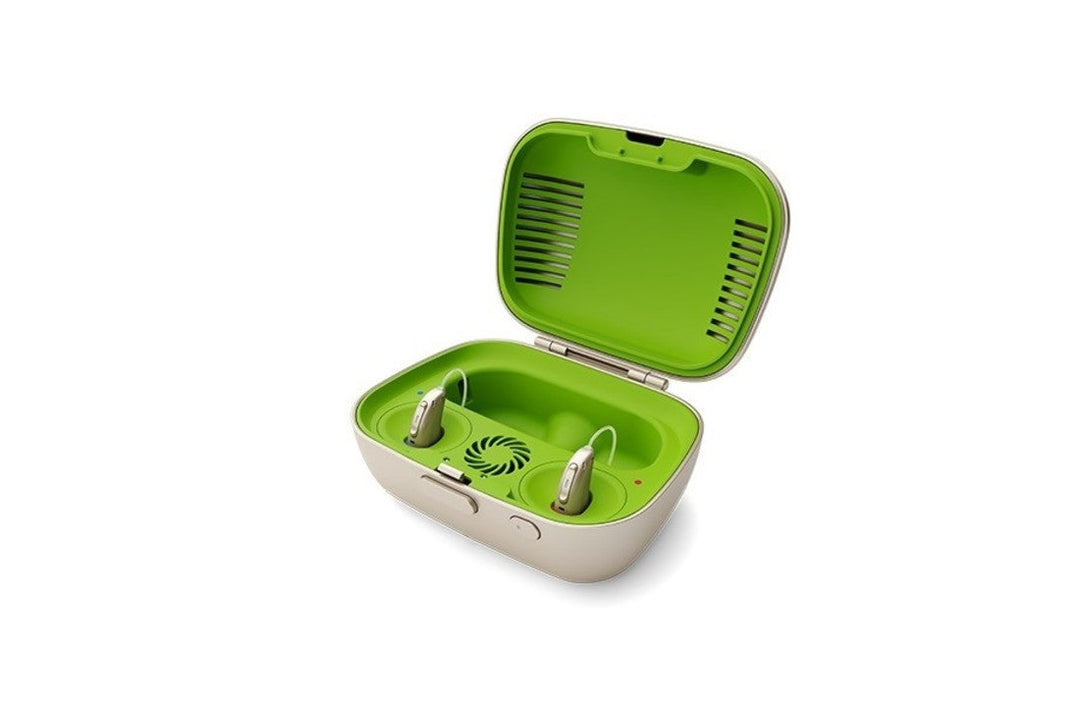 phonak phonak charge and care oplader en uv droogc